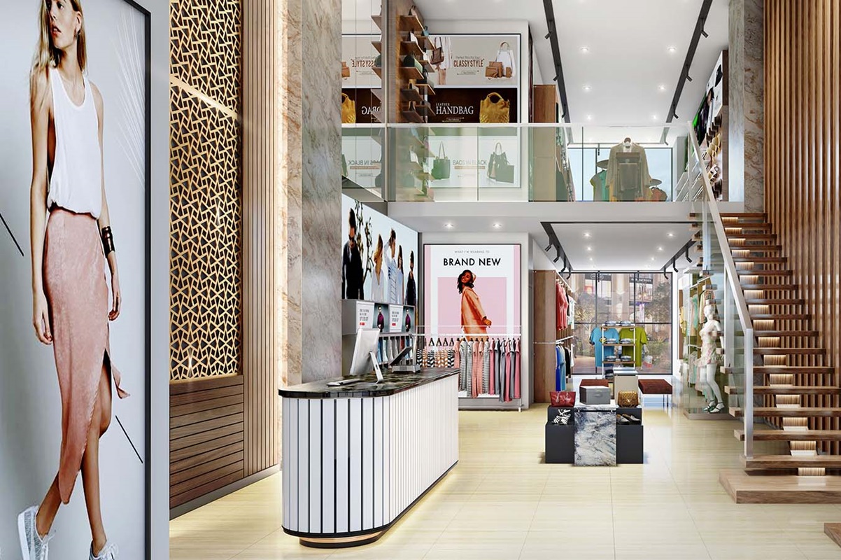 Double Height Showroom